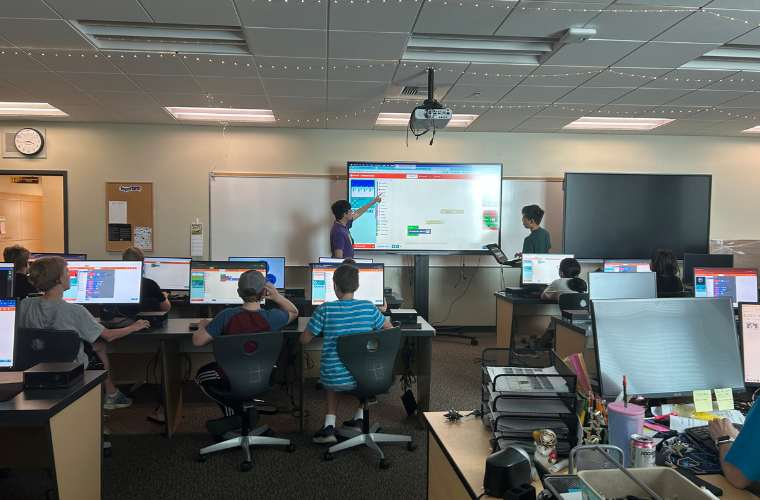 Falcon Coding Camp Classroom